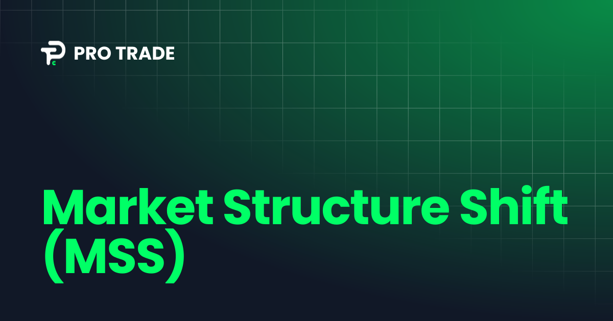 Market Structure Shift (MSS) | PRO TRADE