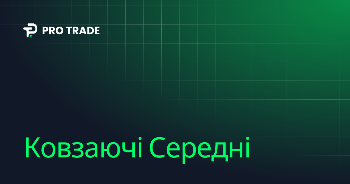 Ковзаючі Середні | PRO TRADE